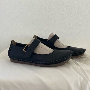 Clark’s Black 🖤 Leather Janey June/ Mary Janes NWT W9